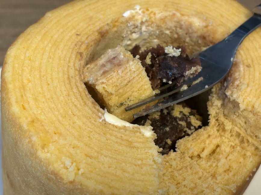 誕生日バームクーヘンケーキの食べ方