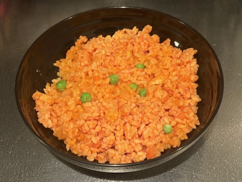 チキンライスグリンピース