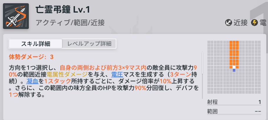 ドルフロ2のセクスタンスのスキル2