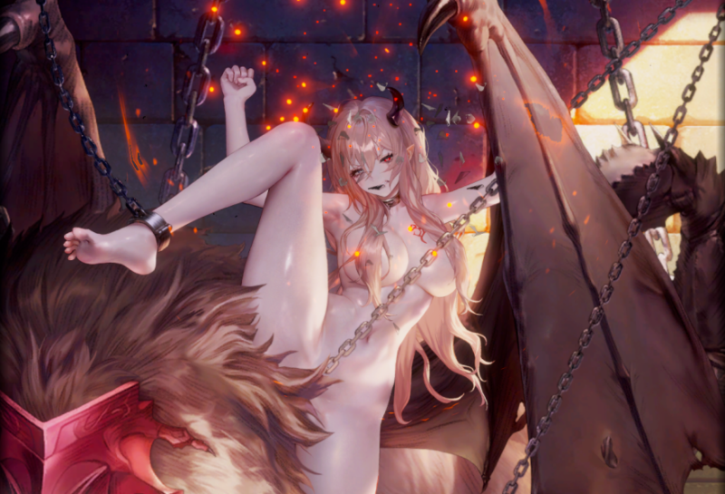 ブラウンダスト2のアクィラスキル演出2