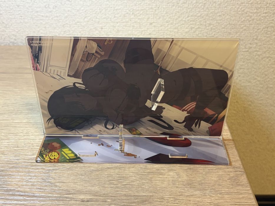ブラウンダスト2のディアナのアクリルペンスタンド途中経過