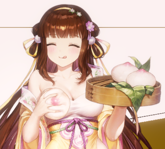 ブラウンダスト2の店員ヘレナおっぱい饅頭揉み