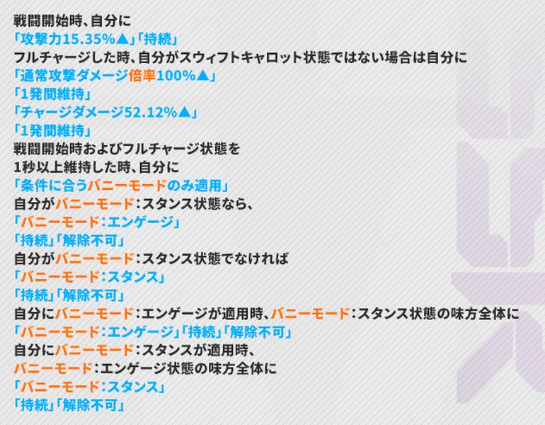 NIKKEのバニーシンのスキル1
