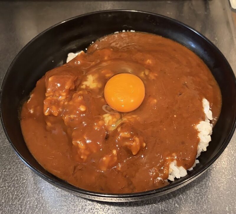 カレー卵