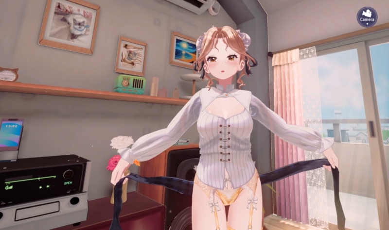 スーパーリアル麻雀VRVR版ガーターベルト