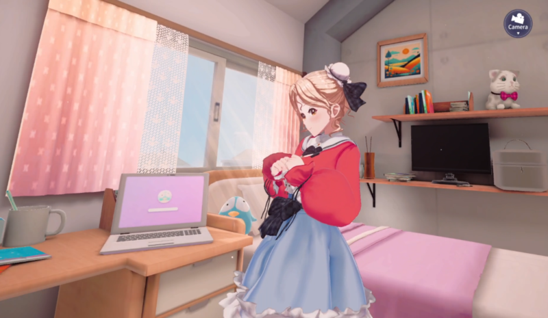 スーパーリアル麻雀VRVR版脱衣