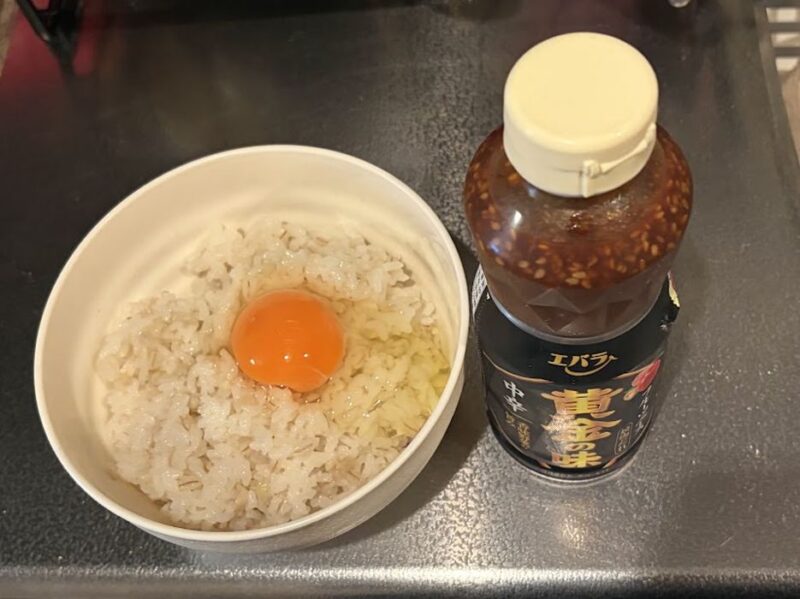卵かけごはん焼肉のタレ