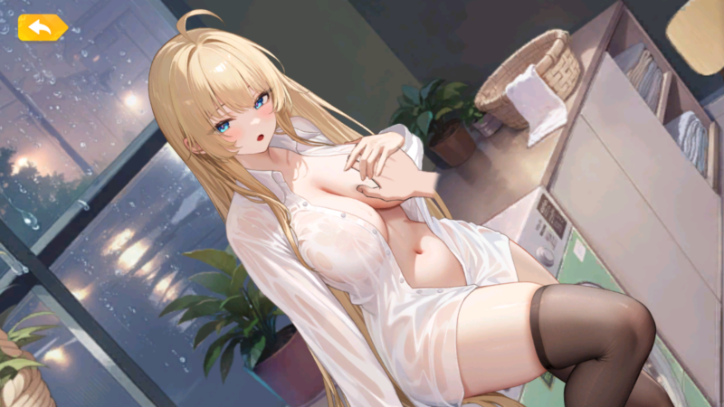 少女ウォーズの花嫁スカアハ脱衣おっぱい長押し