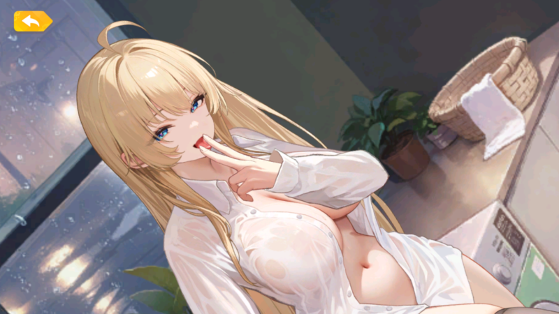 少女ウォーズの花嫁スカアハ脱衣右手タップ2