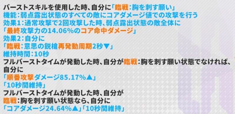 NIKKEのマリアンクイーンのスキル2