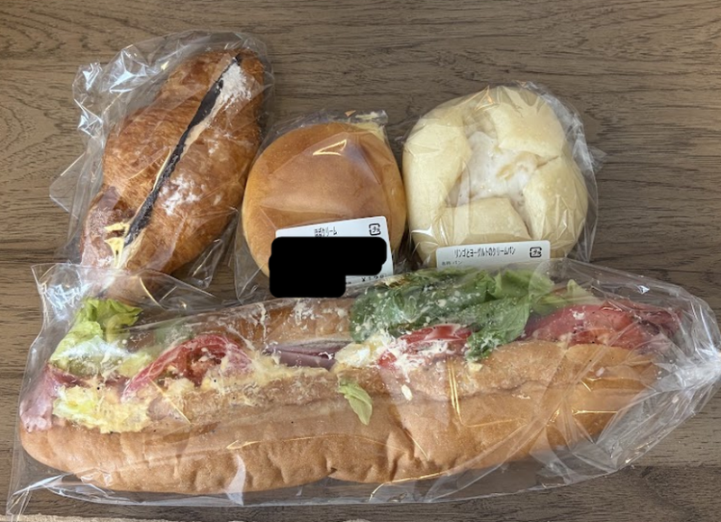 パン屋のパン