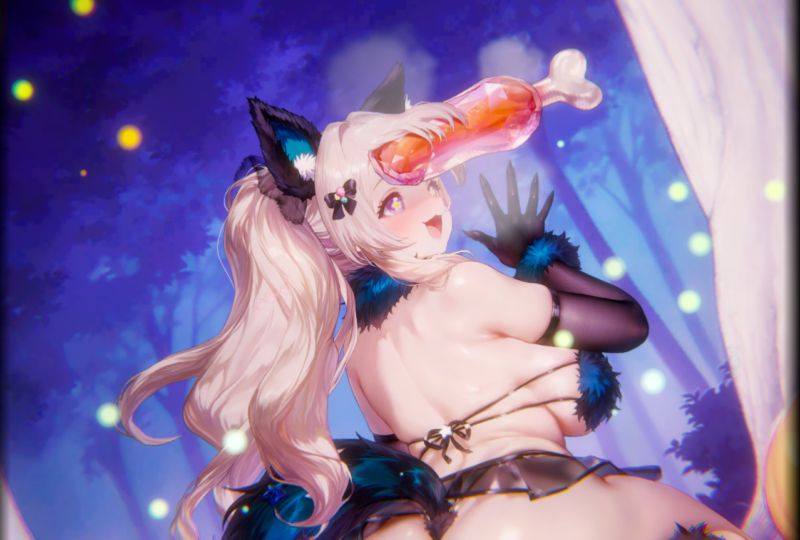 ブラウンダスト2のハロウィンティルスキル演出3