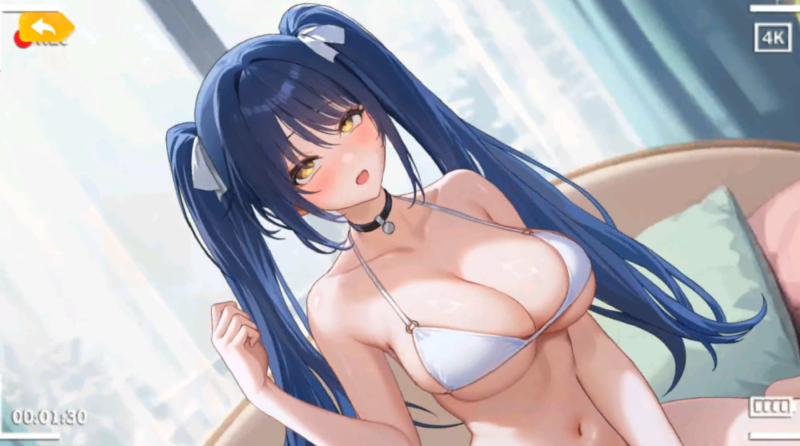 少女ウォーズの花嫁稲姫脱衣状態カメラタップ2